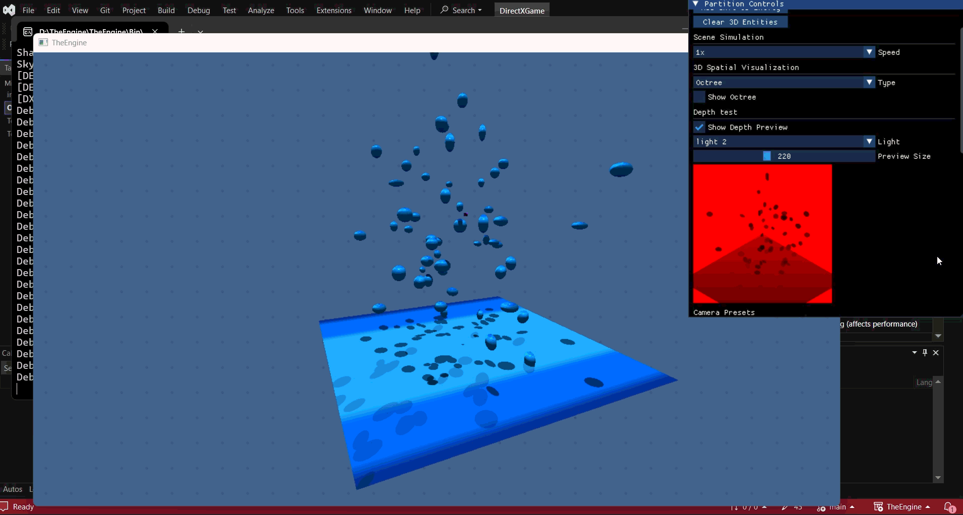 3D partitioning with quadtree and kd-tree